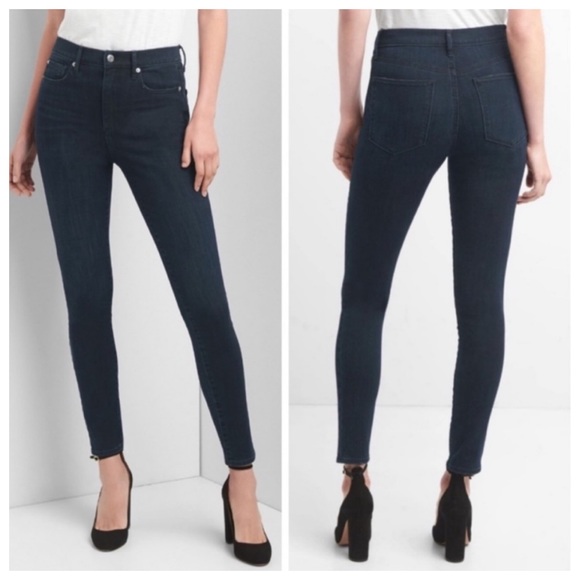 GAP Denim - GAP Super High Rise True Skinny 360 Stretch Jeans Size 28
